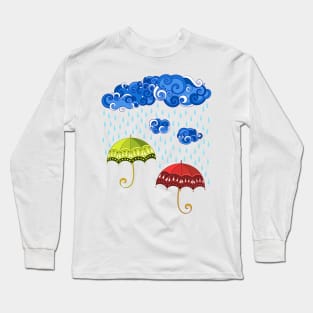 Fairytale Weather Forecast Print Long Sleeve T-Shirt